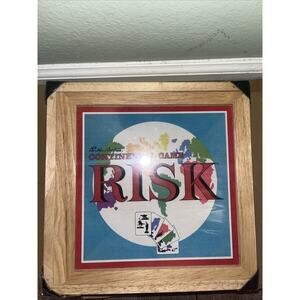 RISK Continental Board Game Parker Brothers Wooden Box Nostalgia 2003 NEW SEALED